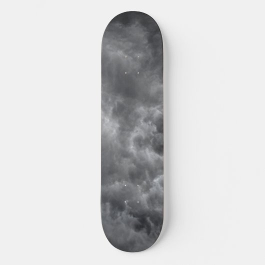 Storm wolken persoonlijk skateboard (Voorkant)