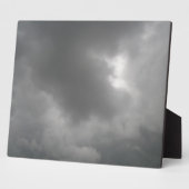 Storm wolken Plaque Fotoplaat (Zijkant)