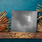 Storm wolken Plaque Fotoplaat (Zijkant)
