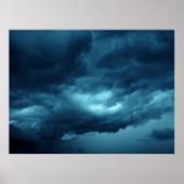 Storm wolken poster (Voorkant)