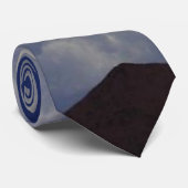 Storm wolken stropdas (Opgerold)
