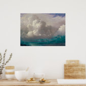 Storm Wolken van Albert Bierstadt (1880) Poster (Keuken)