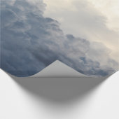 Storm wolvenwolken in de hemel cadeaupapier (Hoek)