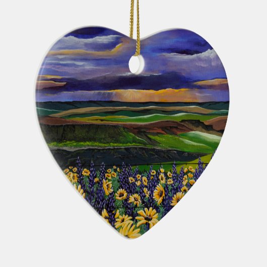 Storm zomer keramisch ornament (Rechts)