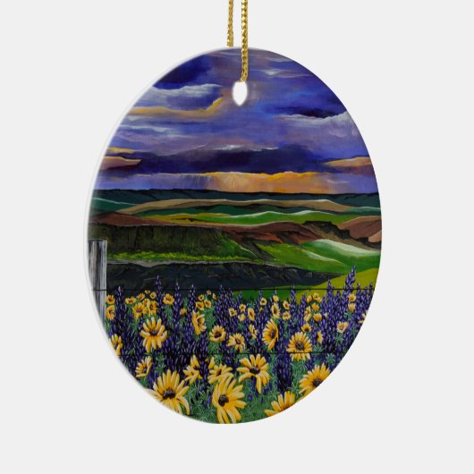 Storm zomer keramisch ornament (Rechts)