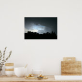 Storm zomer poster (Keuken)