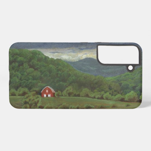 Storm zomer samsung galaxy hoesje (Achterkant horizontaal)