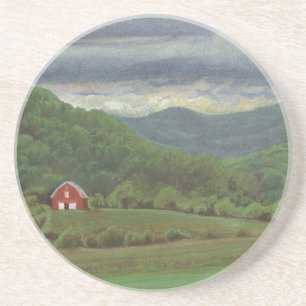 Storm zomer zandsteen onderzetter