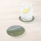 Storm zomer zandsteen onderzetter (Zijkant)