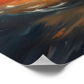 Stormachtig Piratenschip - 4 - Poster (Hoek)