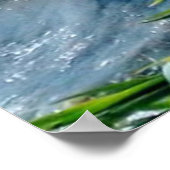 Stormachtig weer in oktober aan de Dnjepr Poster (Hoek)