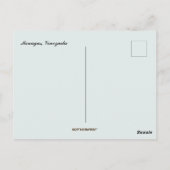 Stormachtige dag in Monagas Venezuela Briefkaart (Achterkant)