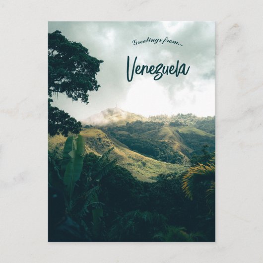 Stormachtige dag in Monagas Venezuela Briefkaart (Voorkant)