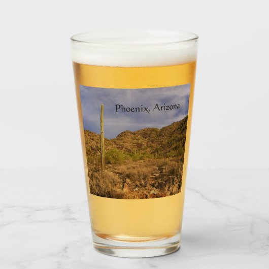 Stormachtige dag in Phoenix Glas (Voorkant gevuld)