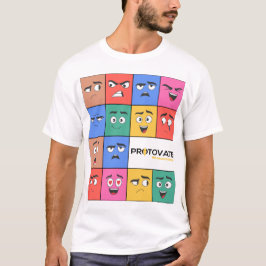 Stormachtige emoties stromen t-shirt