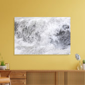 Stormachtige golf breekt canvas afdruk (Insitu (Woonkamer))