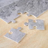 Stormachtige golf die breekt legpuzzel (Zijkant)