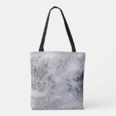 Stormachtige golf die breekt tote bag (Achterkant)