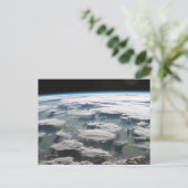 Stormachtige hemel boven de Amazone Briefkaart (Staand voorkant)