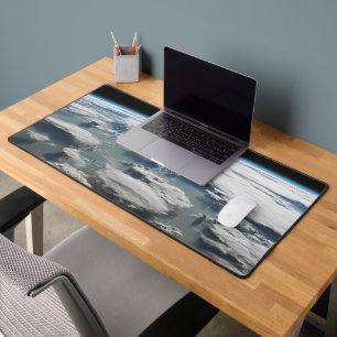 Stormachtige hemel boven de Amazone Bureaumat