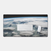 Stormachtige hemel boven de Amazone Bureaumat (Keyboard & Muis)