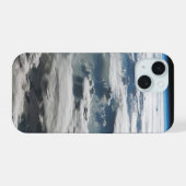 Stormachtige hemel boven de Amazone iPhone 15 Case (Achterkant horizontaal)