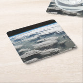 Stormachtige hemel boven de Amazone Kartonnen Onderzetters (Schuin)