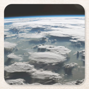 Stormachtige hemel boven de Amazone Kartonnen Onderzetters