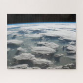 Stormachtige hemel boven de Amazone Legpuzzel (Horizontaal)