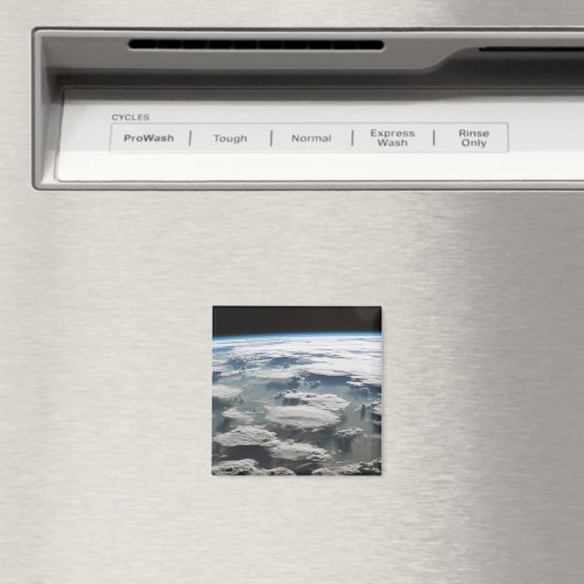 Stormachtige hemel boven de Amazone Magneet (Insitu (Vaatwasser))