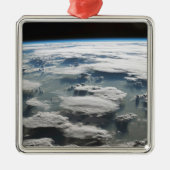 Stormachtige hemel boven de Amazone Metalen Ornament (Voorkant)