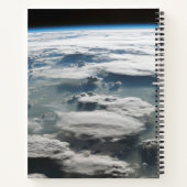 Stormachtige hemel boven de Amazone Notitieboek (Achterkant)