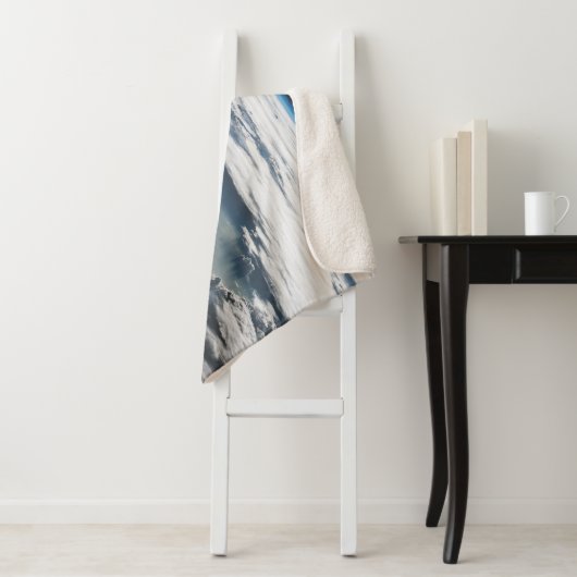 Stormachtige hemel boven de Amazone Sherpa Deken (In situ)