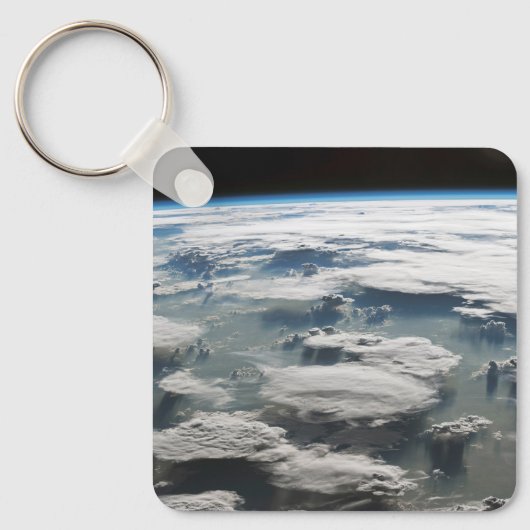 Stormachtige hemel boven de Amazone Sleutelhanger (Voorkant)