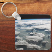 Stormachtige hemel boven de Amazone Sleutelhanger (Voorkant)