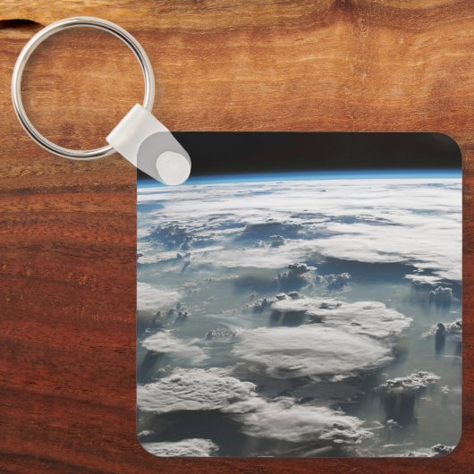 Stormachtige hemel boven de Amazone Sleutelhanger (Voorkant)