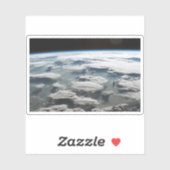 Stormachtige hemel boven de Amazone Sticker (Vel)