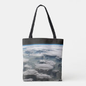 Stormachtige hemel boven de Amazone Tote Bag (Achterkant)