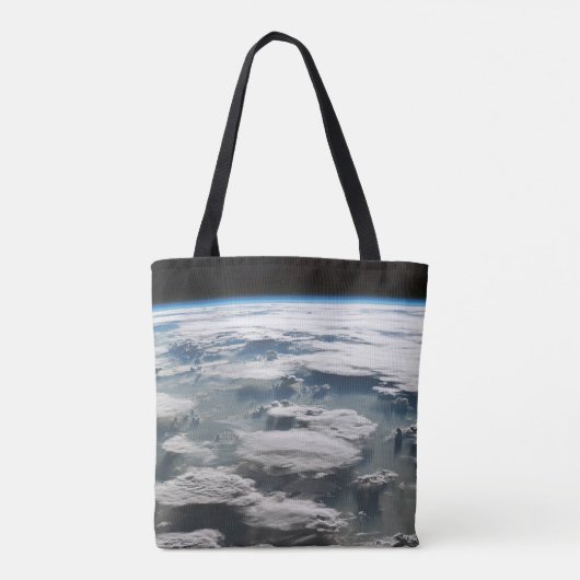 Stormachtige hemel boven de Amazone Tote Bag (Achterkant)