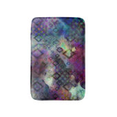 Stormachtige kleurrijke waterverfsamenvatting met badmat (Voorkant Verticaal)