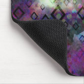 Stormachtige kleurrijke waterverfsamenvatting met muismat (Hoek)