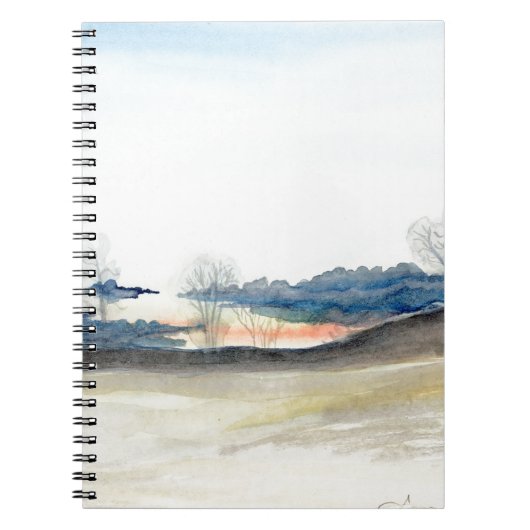 Stormachtige Lucht Notitieboek (Voorkant)
