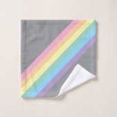 Stormachtige lucht & Regenboog Badhanddoeken Bad Handdoek (Wasdoekje)