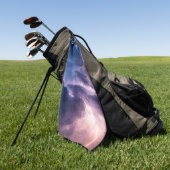 Stormachtige luchten golfhanddoek (Groen)