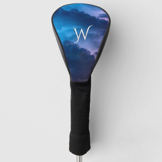 Stormachtige luchten golfheadcover (Voorkant)