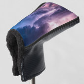 Stormachtige luchten golfheadcover (3/4 voorkant)