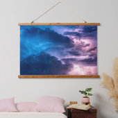 Stormachtige luchten hangend wandkleed (Slaapkamer)