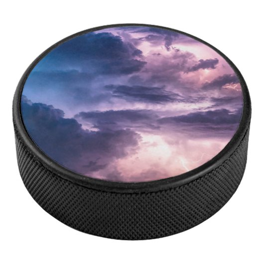 Stormachtige luchten hockey puck (3/4)