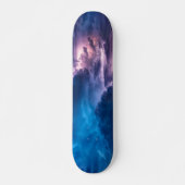 Stormachtige luchten persoonlijk skateboard (Voorkant)
