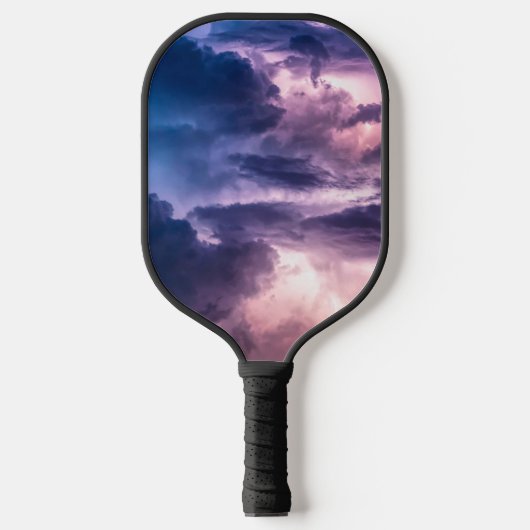 Stormachtige luchten pickleball paddle (Voorkant)